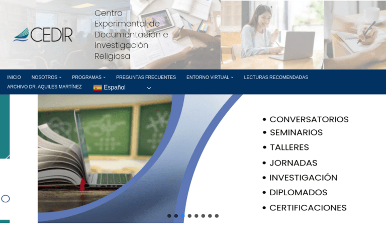 CEDIR  Desarrollo de sitio web